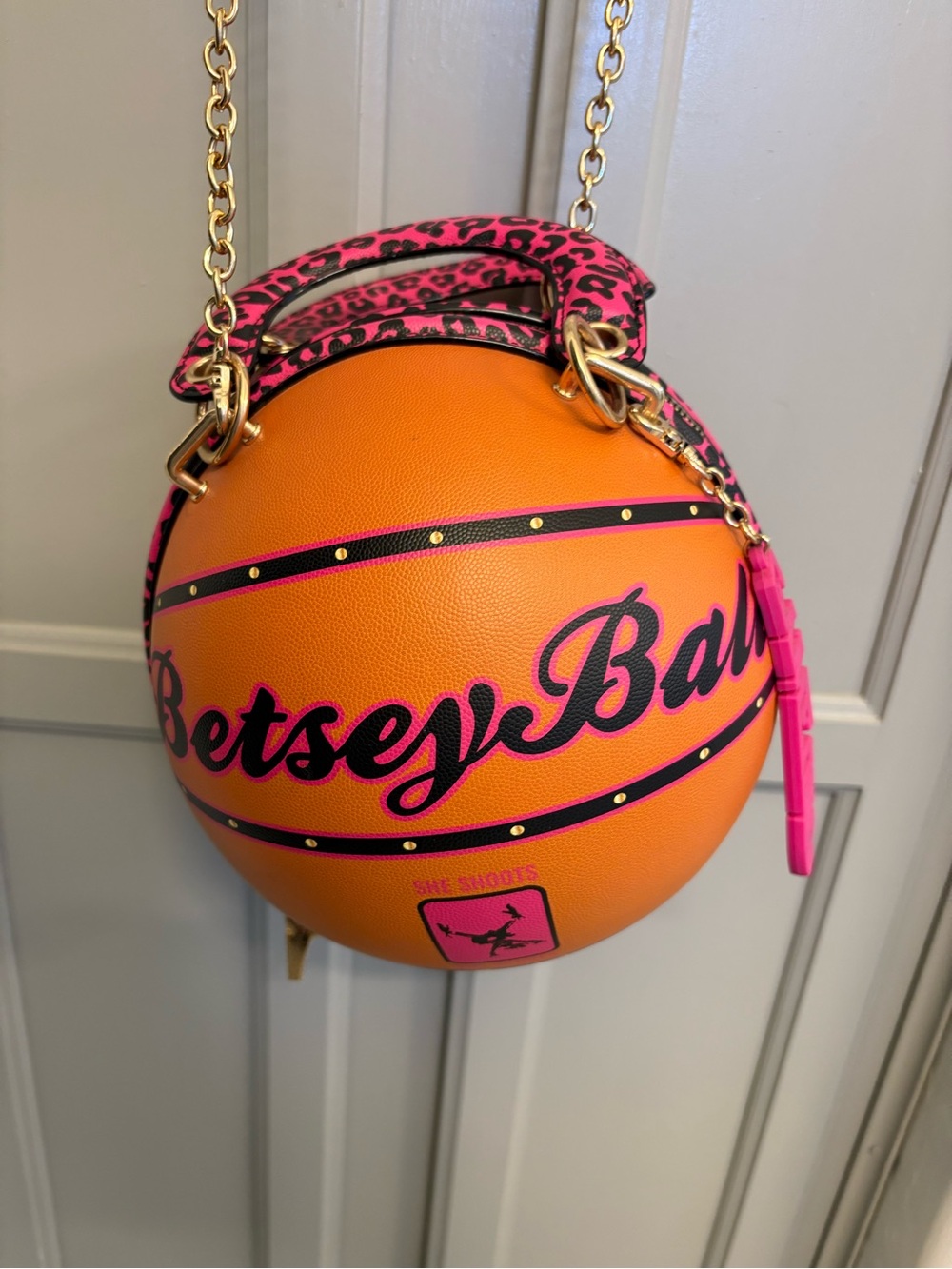 Betsey Johnson Basketball Crossbody
Bag HTF